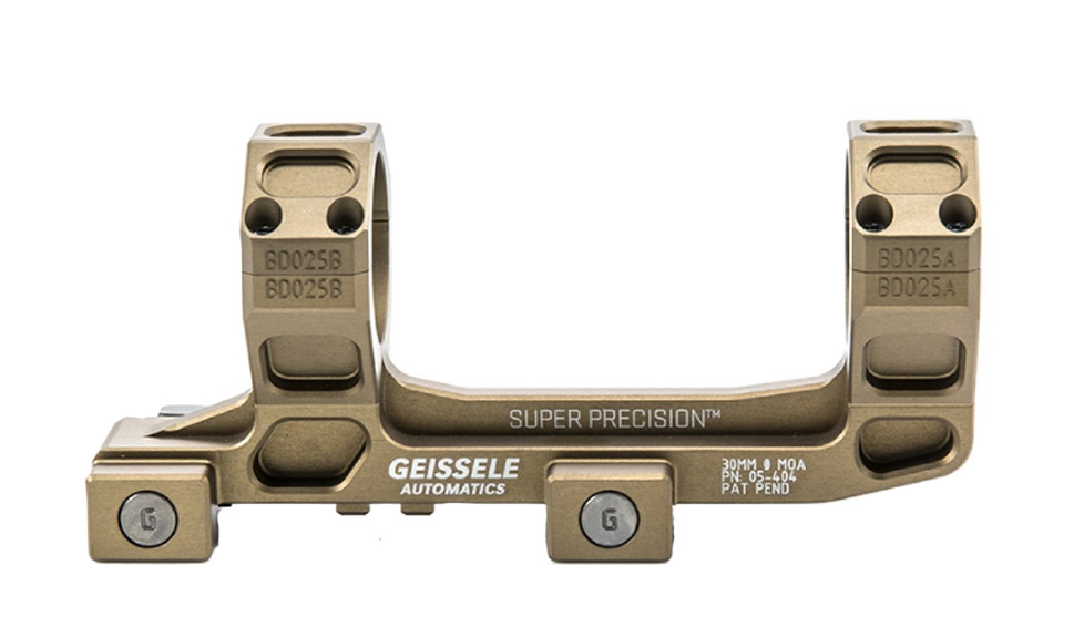 Geissele Super Precision 30MM Optic Mount, DDC ‒ 05-404S