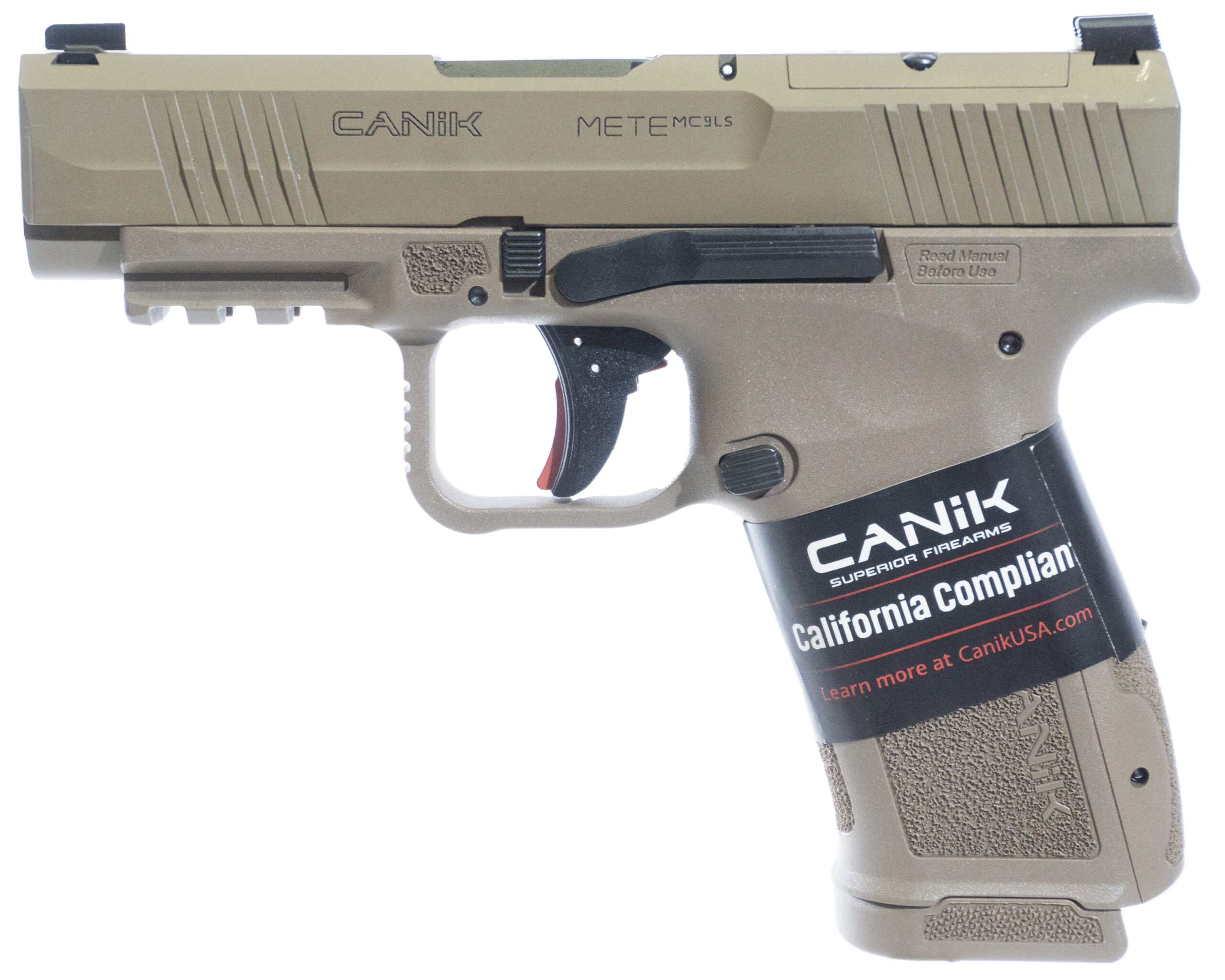 Century Arms METE MC9LS FDE 9mm Pistol - 10rd