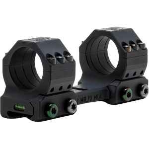 Tier One MonoMount Short Saddle 1-Piece Picatinny Scope Mount 34mm Rings Matte Black Medium