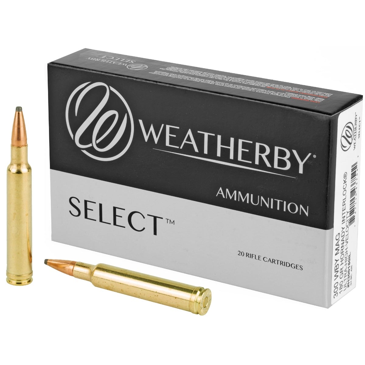 WBY AMMO 300WBY 180GR IL 20/200 - No Credit Card Fees - Low, flat rate shipping