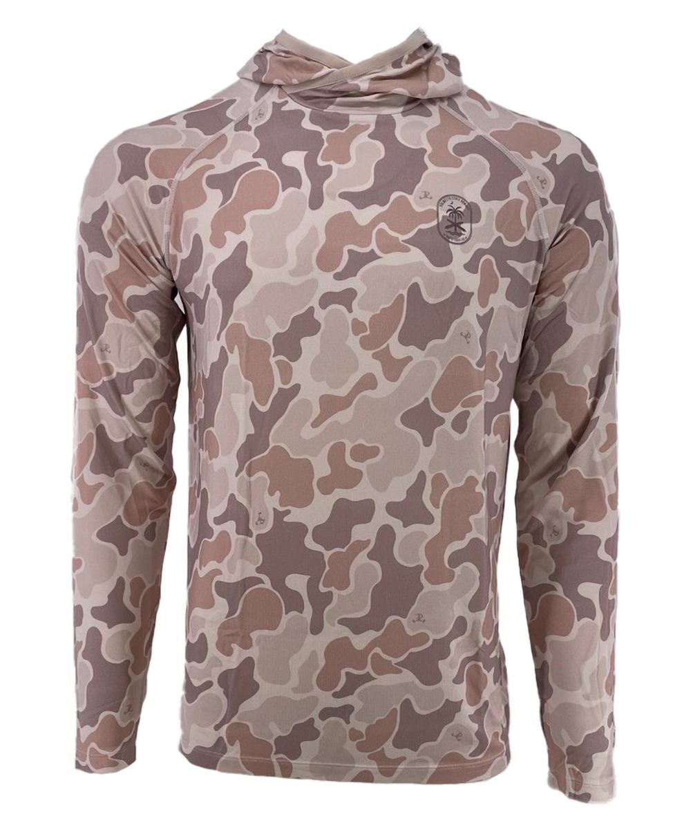 PSA Performance Hoodie with Logo, Sandshell Camo - Large