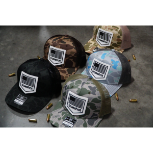 True Shot - Flag Patch Hat - Black