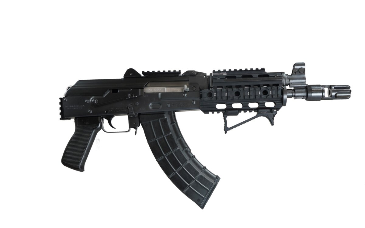 Zastava Arms USA ZPAP92 PIST 7.62X39 BLK TACT QUAD RAIL HANDGUARD