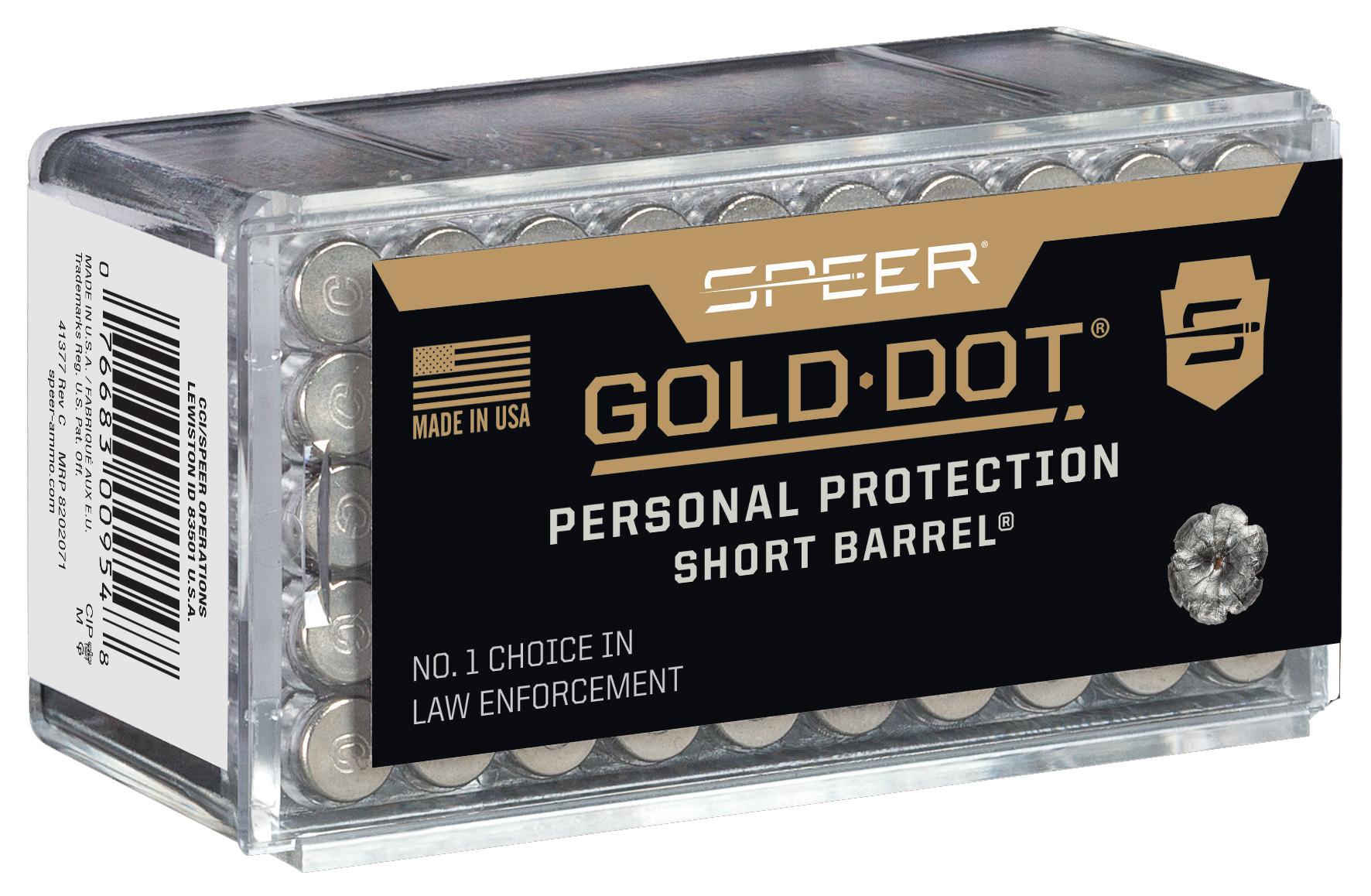 CCI .22 WMR 40gr Gold Dot HP Short Barrel Ammunition 50rds - 954
