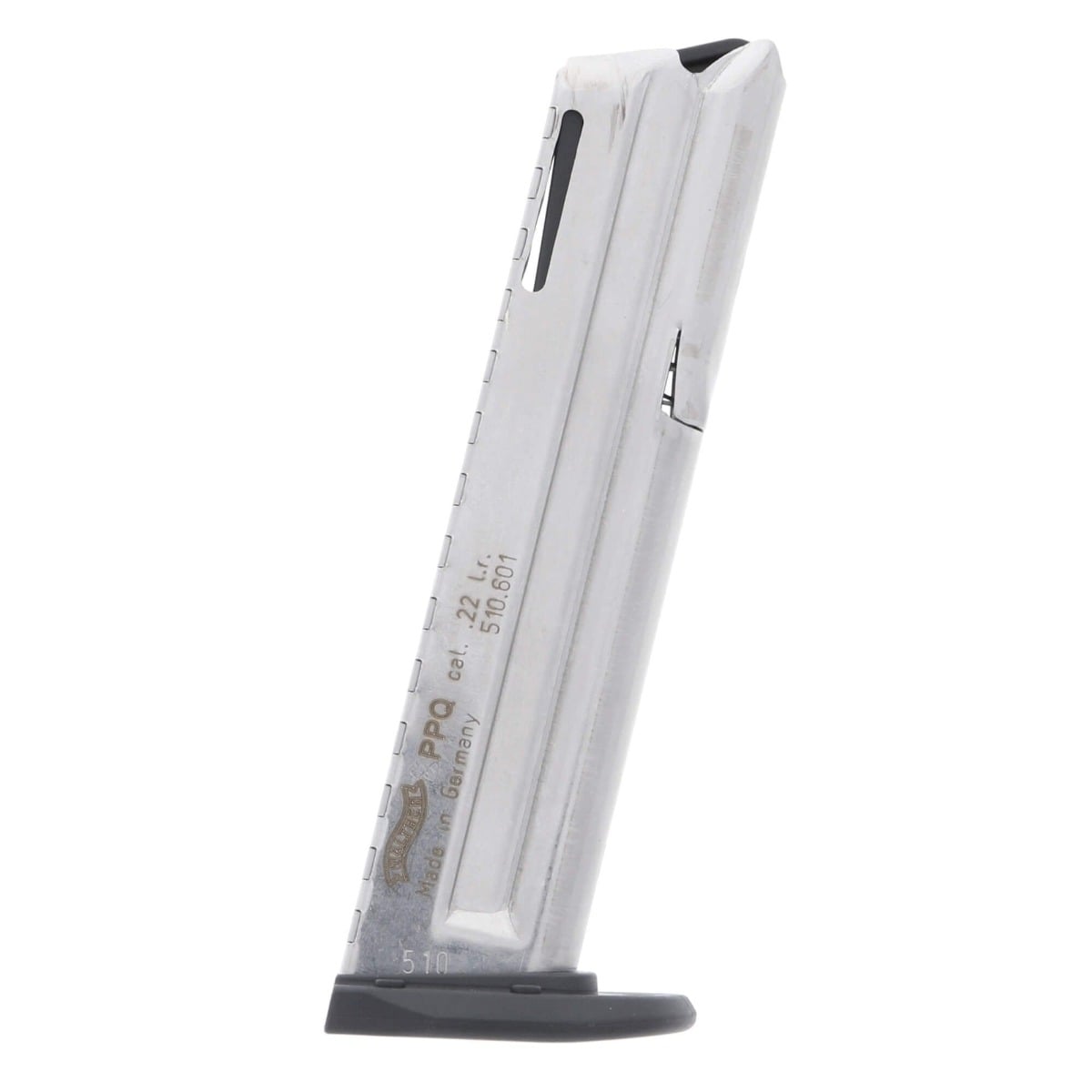 Walther 51060102 Magazine Walther PPQ .22 22LR 10rd Black Finish