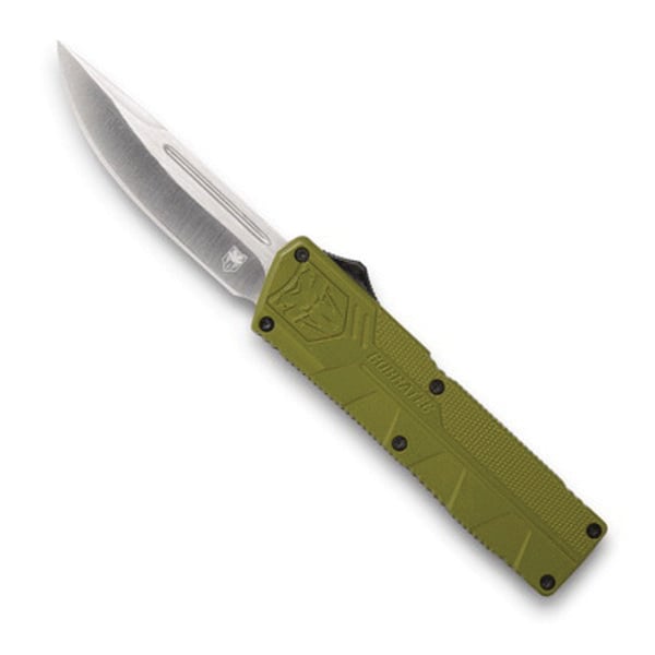 CobraTec Knives Drop Point Lightweight Knife, 3.25", Olive Drab Green - ODCTLWDNS