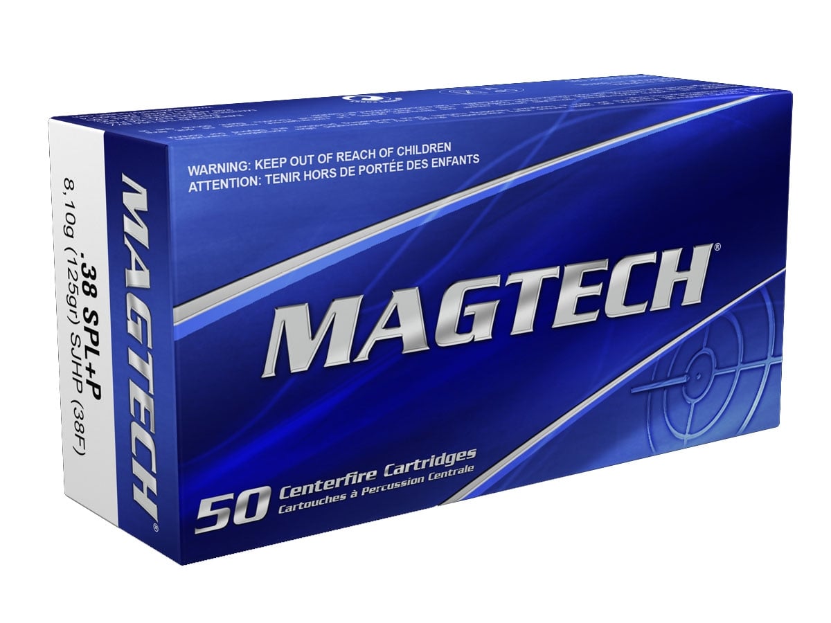 MAGTECH 38 SPECIAL 125GR SJHP – 50RD 20BX/CS - No Credit Card Fees - Low, flat rate shipping
