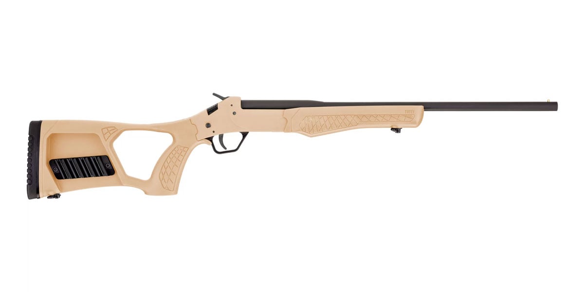 Rossi Tuffy 18.5" .410 Single Shot Shotgun, Tan - SSP1-TAN