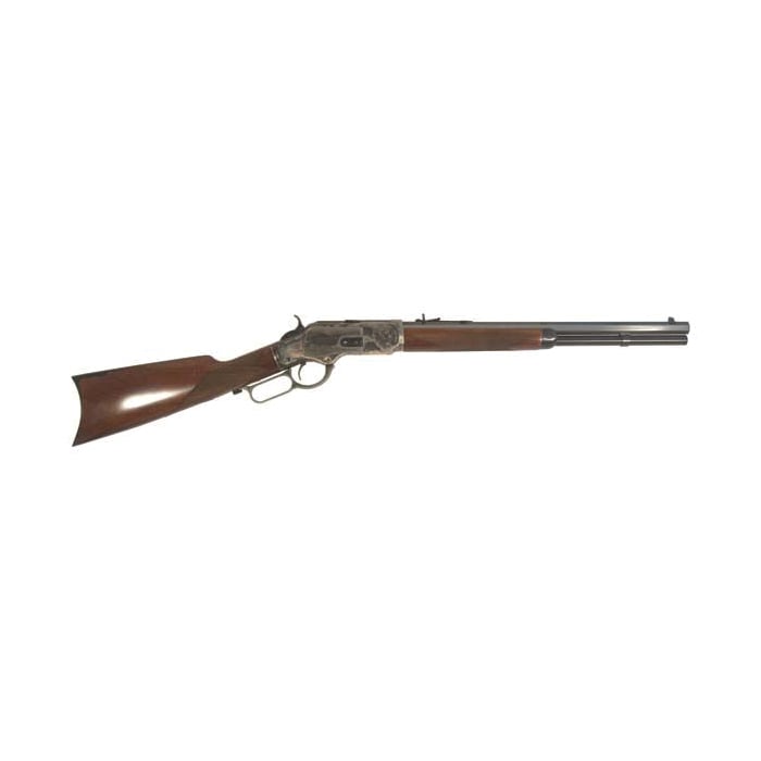 CIMARRON 1873 SADDLE RIFLE – 45LC 18″ CC/BLUED WALNUT – FREE SHIPPING - No Credit Card Fees - Low, flat rate shipping