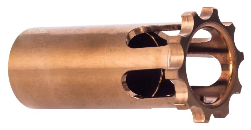 RUGGED SUPPRESSOR OP004 Suppressor Piston M13.5x1 LH Copper 17-4 Stainless Steel