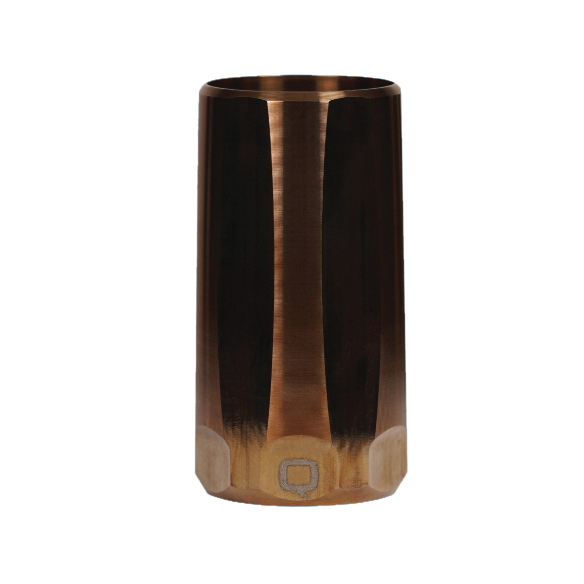 Q LLC Whistle Tip Blast Mitigation Device, Brass/Copper - Stylish and Functional Blast Control - ACCWHISTLETIPXL