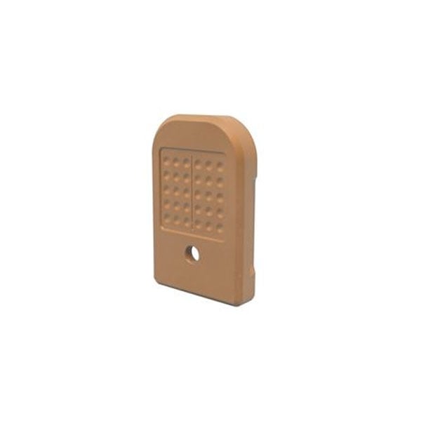 Shield Arms S15 +0 Aluminum Baseplate, Mud - S15-ALU-BAS-MUD