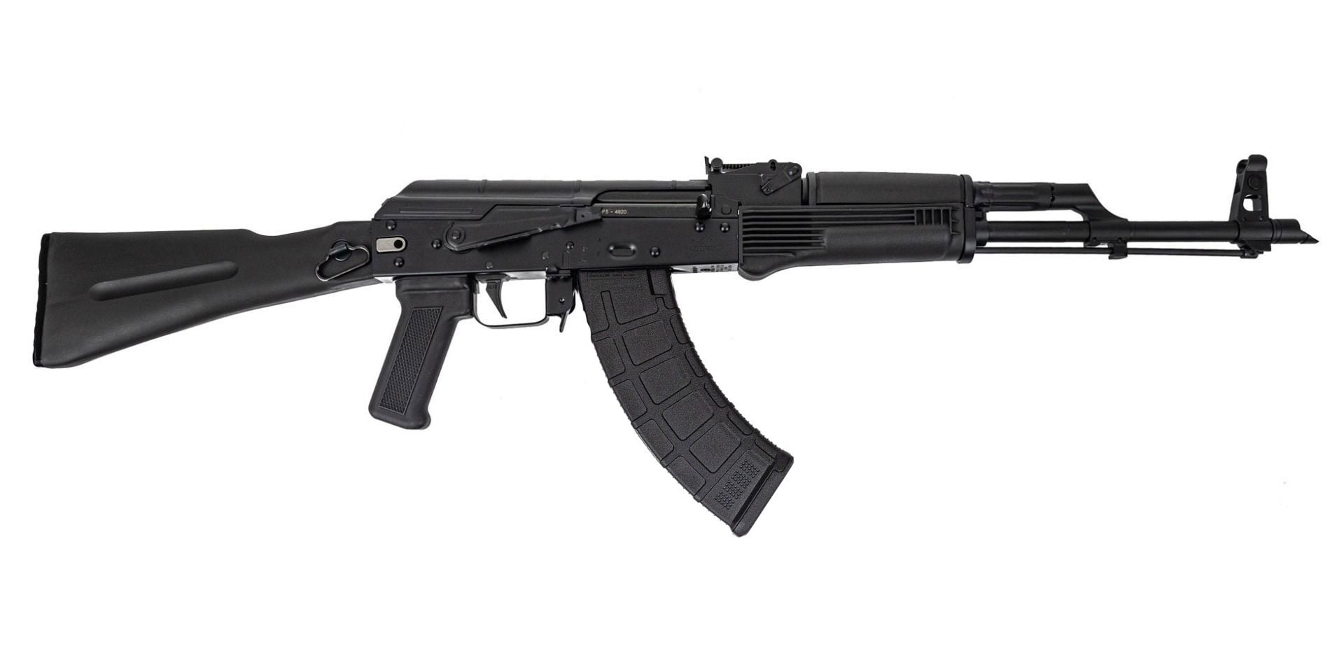 PSAK-47 GF5 Forged Classic Forged ALG Side Folder Polymer Rifle , Black