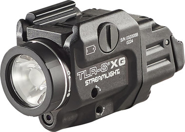Streamlight TLR-8A G Flex 500-Lumen Low Profile Pistol Light, Green Laser