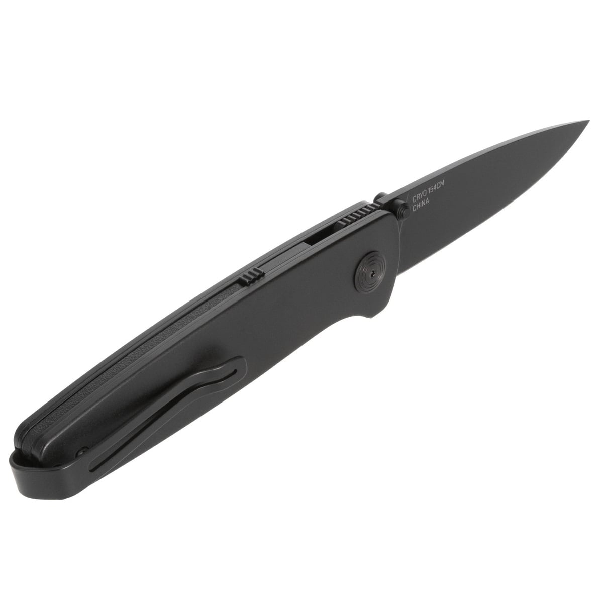 SOG Knives Twitch III Folding Knife Drop Point Black - Compact EDC Knife Assisted Opening, Ideal for Everyday Use - SOG-11-15-01-43