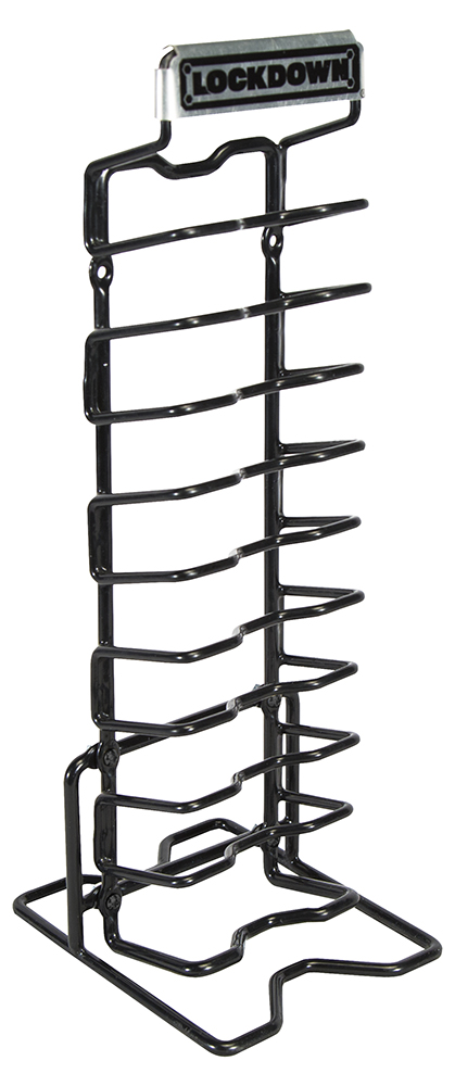 Lockdown Magazine Rack, Black - 222972