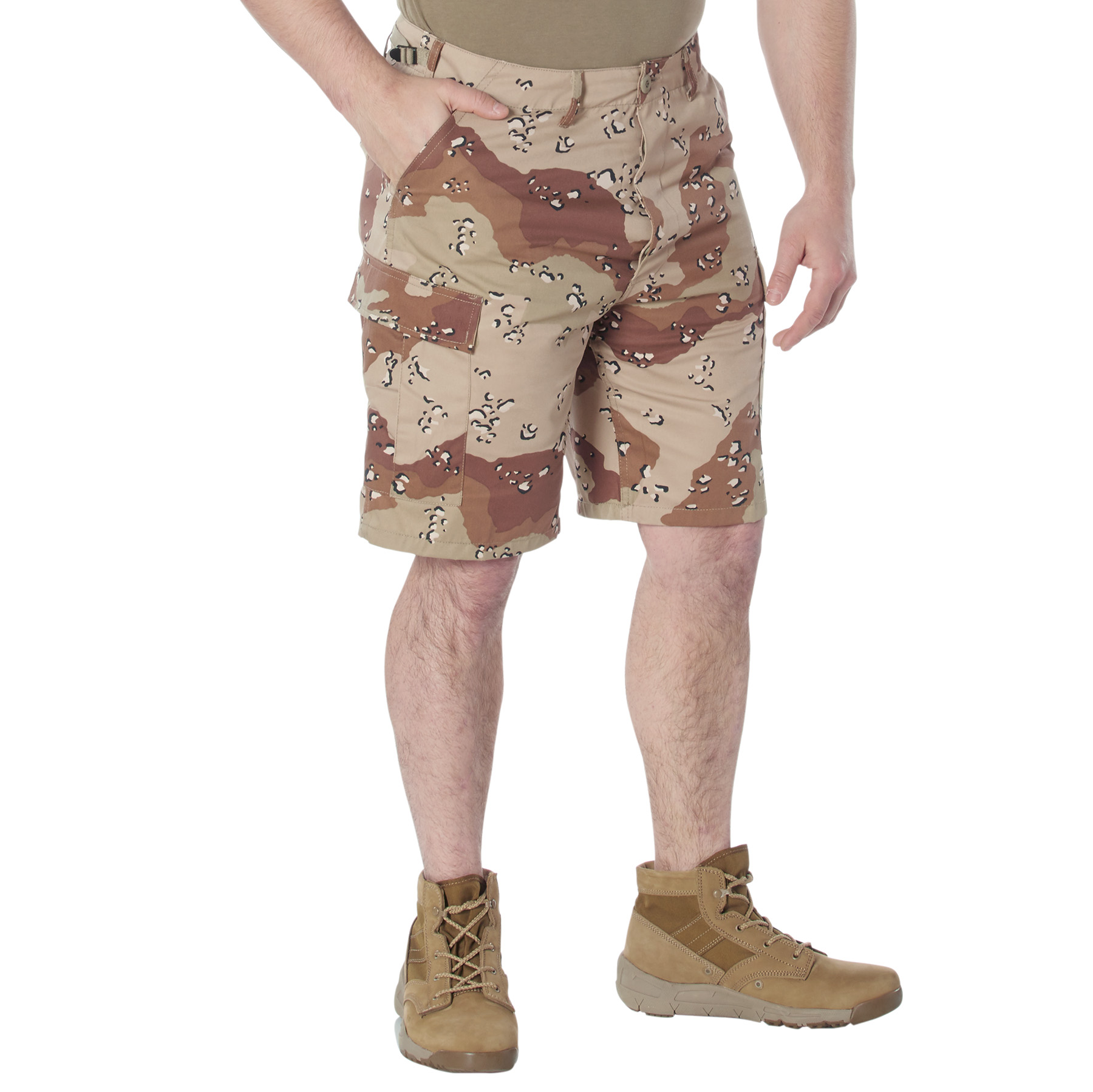 Rothco Camo Bdu Shorts - 6-Color Desert Camo, Medium