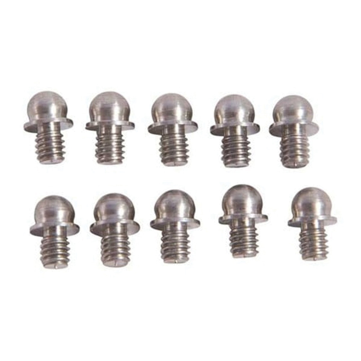 Brownells #15 Shotgun Sight Bead Refill, White Pack of 10