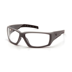 Pyramex-Safety Pyramex Overwatch Shooting Glasses Grey with Clear Lens Anti Fog