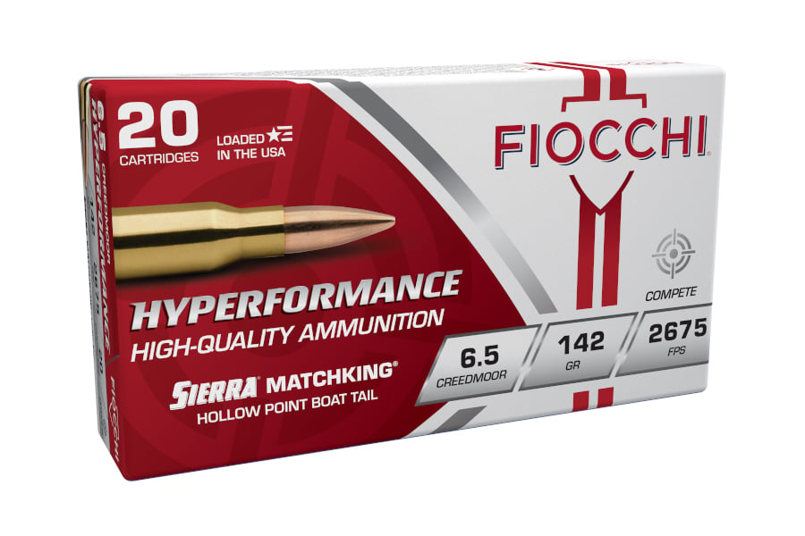 Fiocchi Hyperformance 6.5 Creedmoor 140gr Ammo, 20rds - 65CMMKB