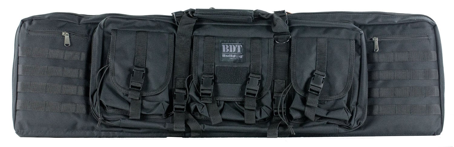 Bulldog Cases BDT Tactical Double Rifle Bag, 43", Black - BDT60-43B