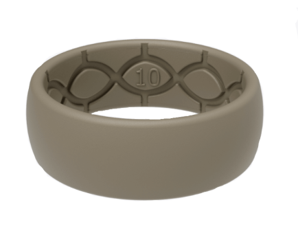 Groove Life Essential Ring, Flat Dark Earth  - 10 - R22-004-10