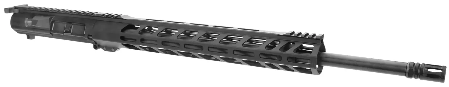 TacFire BU-308-20 Rifle Upper Assembly 308 Win Caliber with 20" Black Nitride Barrel, Black Anodized 7075-T6 Aluminum Receiver M-LOK Handguard for AR-Platform Includes Bolt Carrier Group