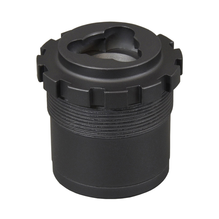Yankee Hill Machine HD 3-Lug Adapter - Matte Black Precision - YHM-2050
