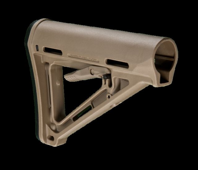Magpul Industries MOE Rifle Stock Fits AR-15/M-16 Mil-Spec Flat Dark Earth