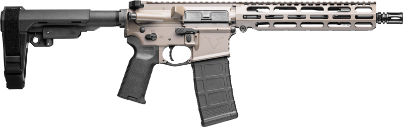 VKTR VK1 Pistol 5.56 NATO 10.5" FDE with SBA3 Brace