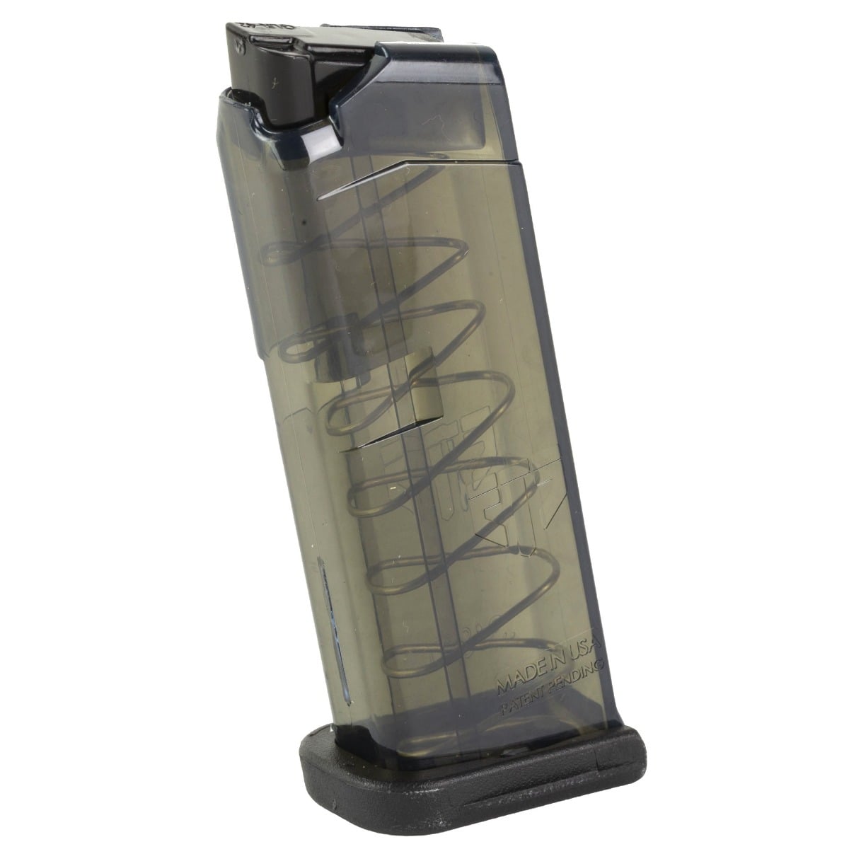 ETS .380 Mag 7rd Flush Magazine, Glock42, Carbon Smoke - SMK-GLK-42