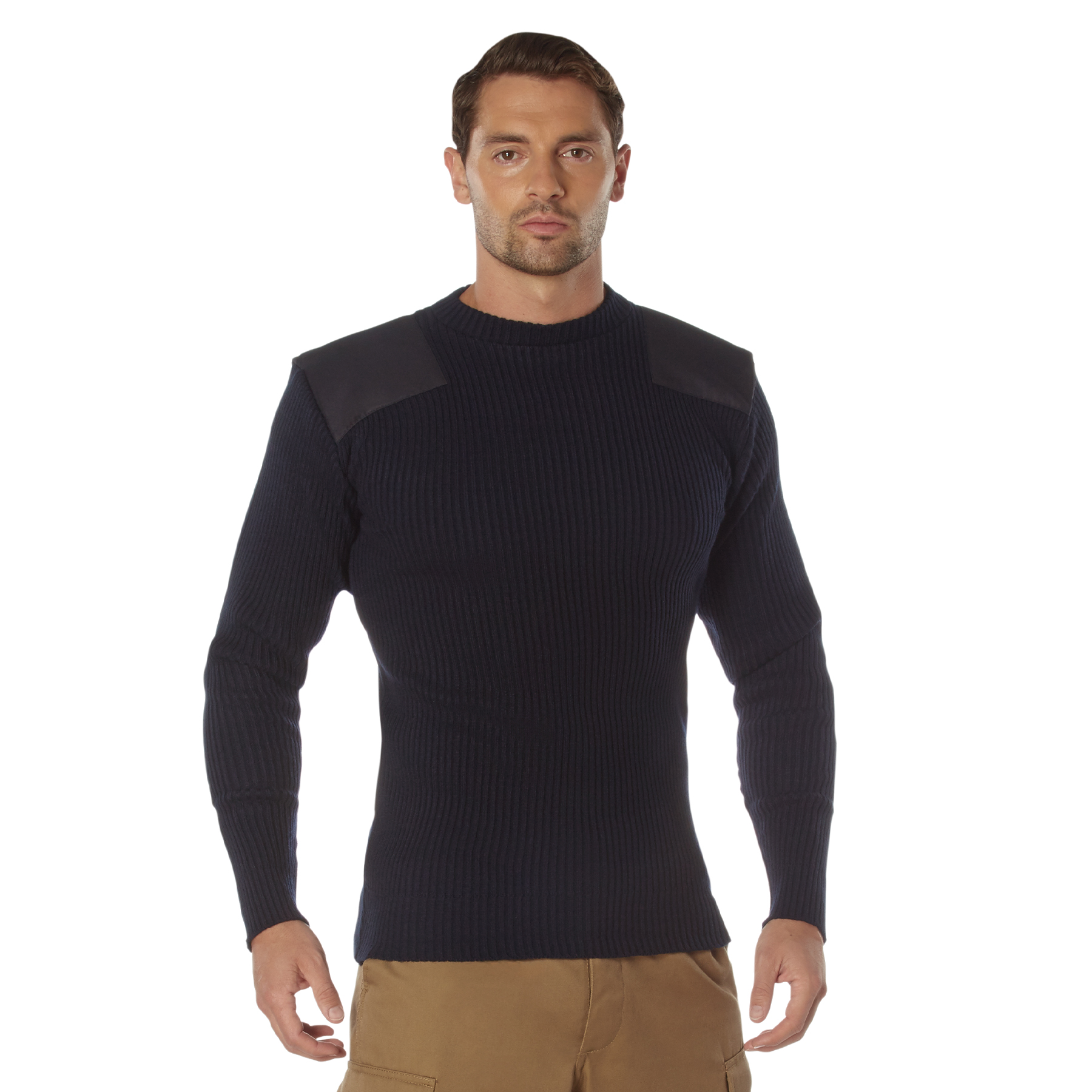 Rothco Acrylic Commando Sweater - Navy Blue, X-Large