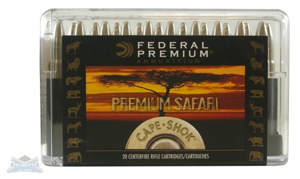 Federal Premium Cape-Shok Rifle Ammunition .416 Rigby 400 gr TBBC 2300 fps – 20/ct - Flat Rate Shipping Under 30lbs! - No Credit Card Fees