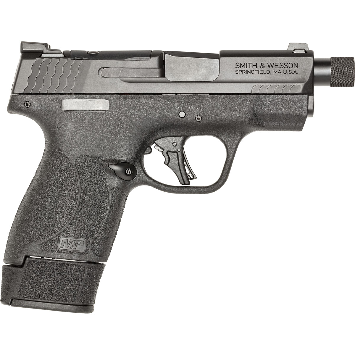 Smith & Wesson M&P 9 Shield Plus 9mm 3.7" Threaded (1)10RD/(1)13RD/(1)15RD