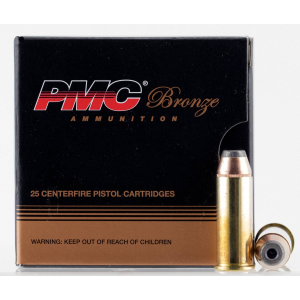 PMC 44SB Bronze 44 S&W Spl 180 gr Jacketed Hollow Point (JHP) 25 Bx/ 20 Cs