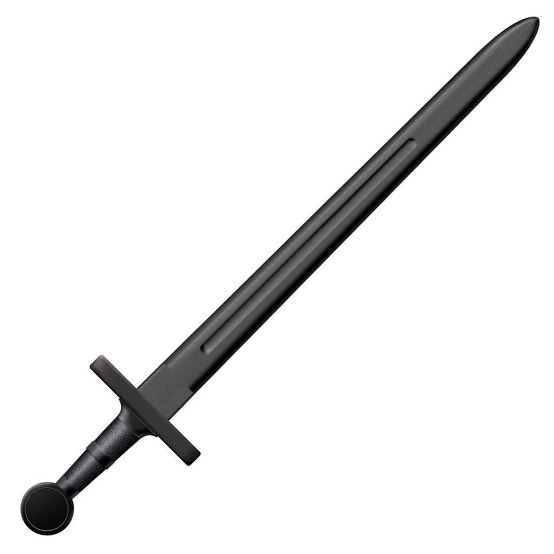 Cold Steel Medieval Training Sword Black - for Historical Reenactments and Practice - CS-92BKS