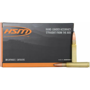 Hunting Shack HSM 8mm Mauser 195gr Soft Point 20 Round Box Brass Case [8Mauser-5-N]