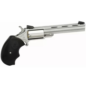 NAA Mini-Master 22LR 4" 5rd Single Action Revolver - Stainless