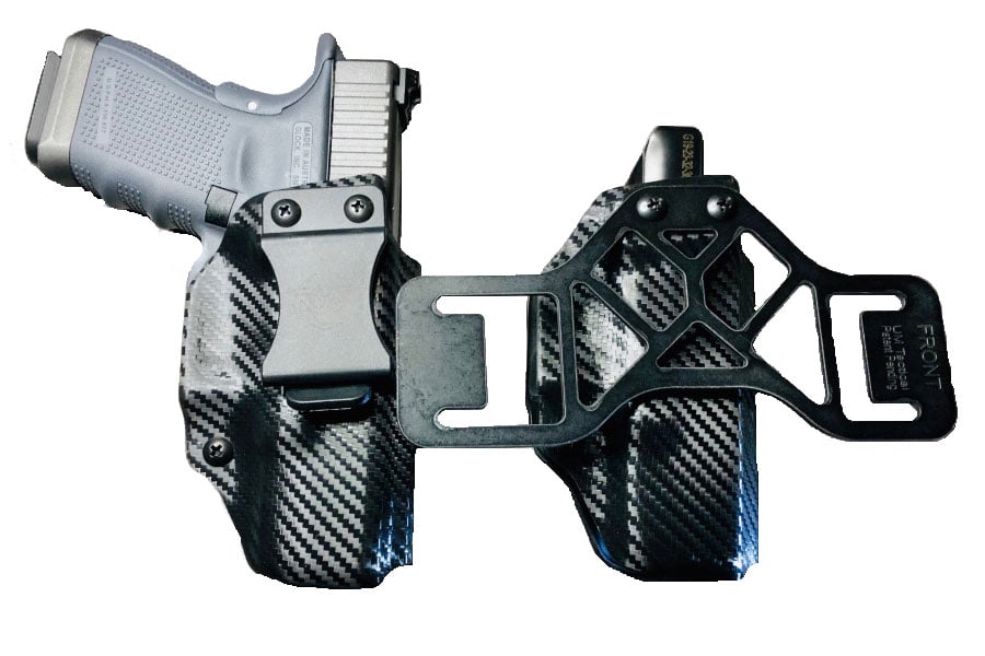 UM Tactical Qualifier Taurus GX4 RH IWB/OWB Holster, Black - QU-TAU-GX4-RH