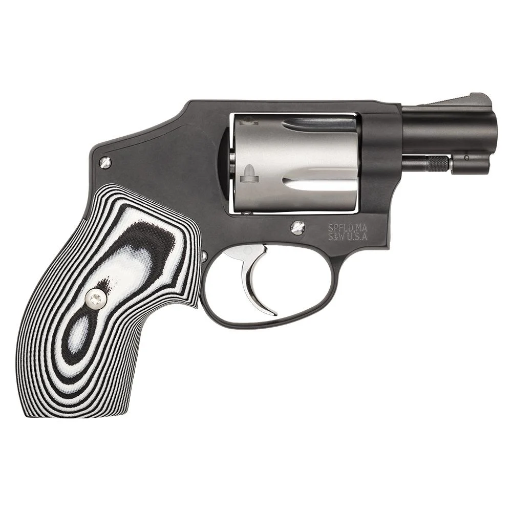 S Exclusive Performance Center 442 Handgun .38 Spl(+P) 5rd Capacity 1.88" Barrel PC Tuned White/Black VZ Grips