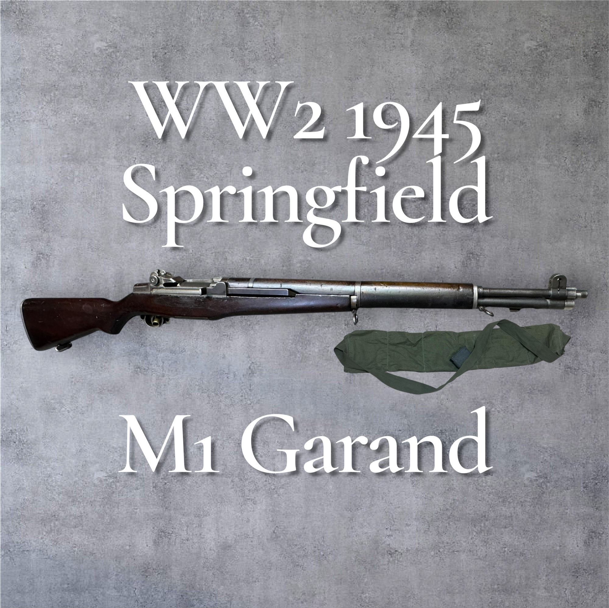 SPRINGFIELD ARMORY M1 Garand WW2 1945 US Rifle (Used)