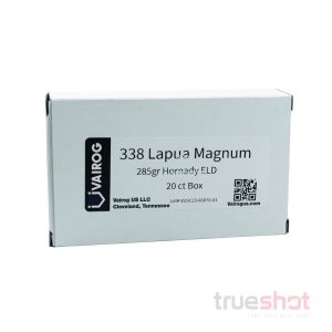 Vairog - 338 Lapua Mag - 338 Lapua - 285 Grain - ELD-X - Retail / 400