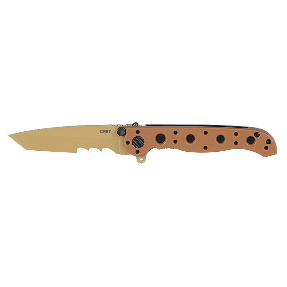 CRKT M16 - 10DZ Tanto Folding Knife Tanto, Desert Tan