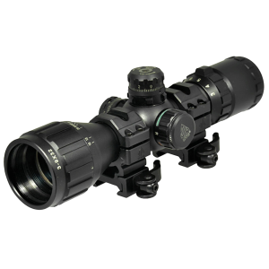 Leapers Inc UTG BugBuster 3-9x32mm Red/Green Mil-Dot 1 Tube Illuminated Black Finish SCPM392AOLW