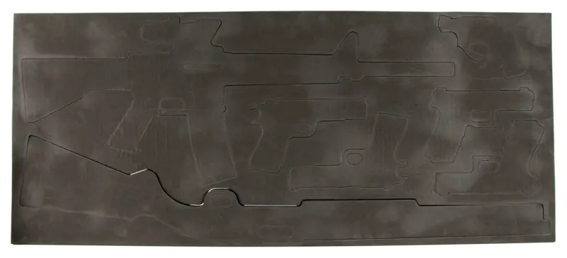 Hornady 98251 Foam Gun Sheet 40" x 18" x 1.2" Black