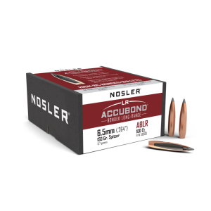 Nosler Accubond Long Range Rifle Bullets 6.5mm .264" 150gr 100/rd
