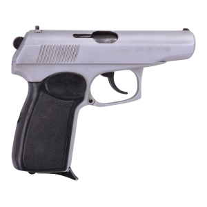 Military Surplus Bulgarian Makarov 9x18mm (9mm Makarov) Pistol (Good) 3.5" Barrel 8+1 Round Nickel