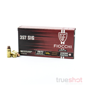 Fiocchi - 357 Sig - 124 Grain - FMJ - 1000