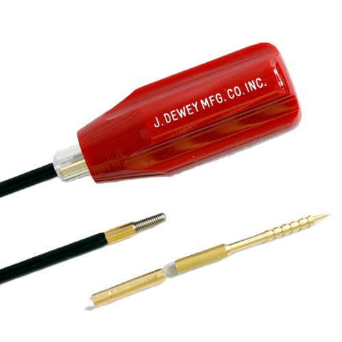 J Dewey Rods #8-36 Male 12" .22 Cal Cleaning Rod