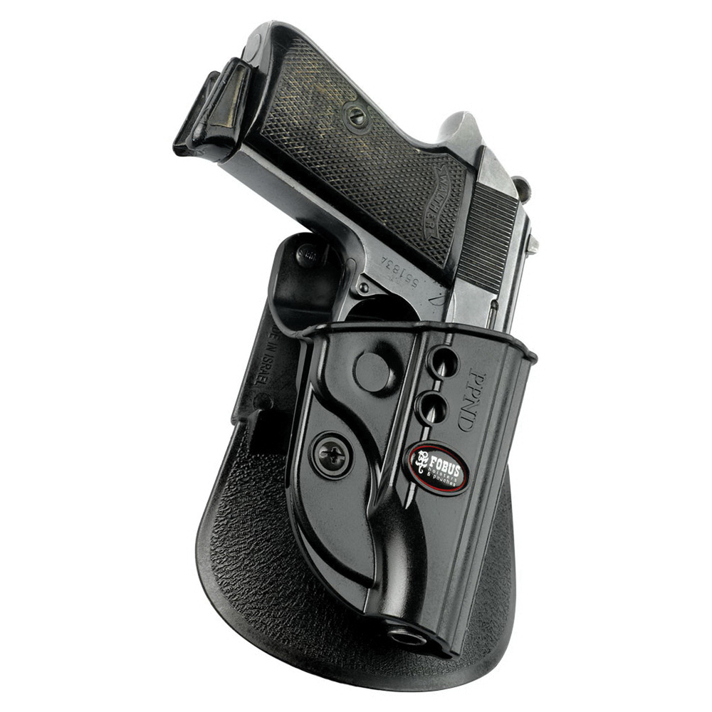 Fobus Evolution Right Hand Walther PPK/PPKS Holster, Smooth Black - PPKE2